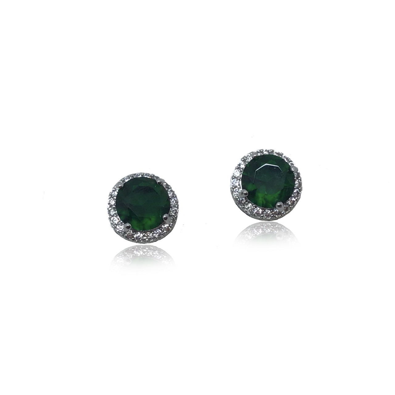 Emerald Classic Stud Earring|Aleah|Jeanette Maree|Shop Online Now