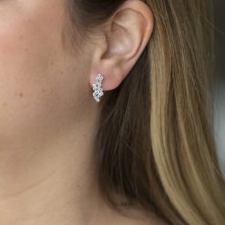 Presley|Crystal wedding earrings