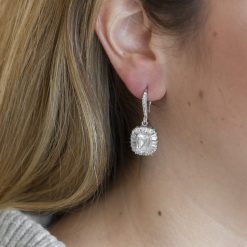 Laney-Zirconia Drop Earrings