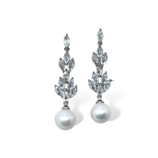 Pearl Drop Earrings|Candice|Jeanette Maree|Shop Online