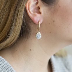 Eleonora-Classic Bridal Earrings