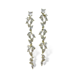 Annalisa – Gold Earrings for Wedding