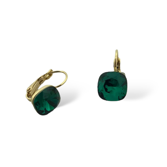 Emerald Crystal Huggies|Francisco|Jeanette Maree|Shop Online