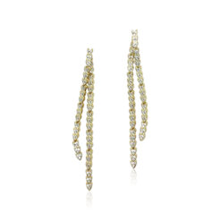 Ivanka-Delicate Gold Drop Earrings