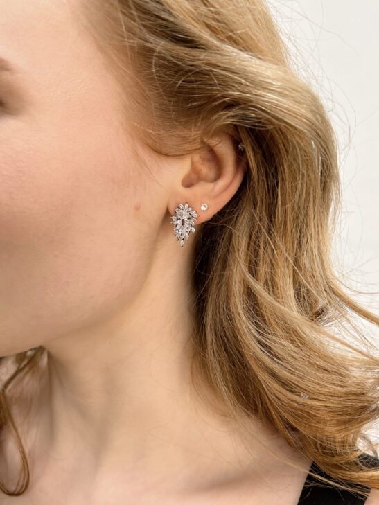 Diamond stud earrings |Flesia|Jeanette Maree|Shop Online Now