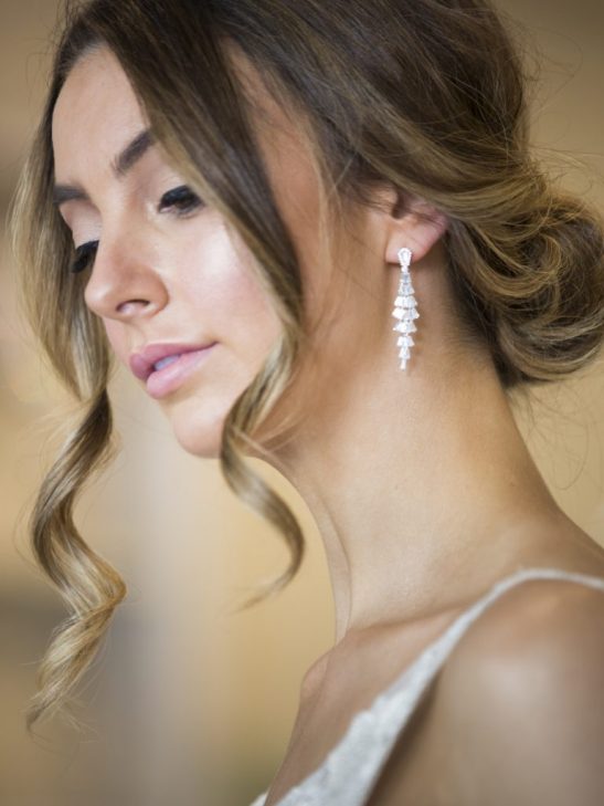 Delicate Silver Drop Earrings|Cameron|Jeanette Maree