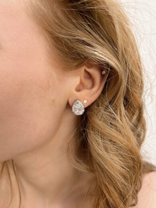 Simple elegant stud earrings|Cynthia|Jeanette Maree