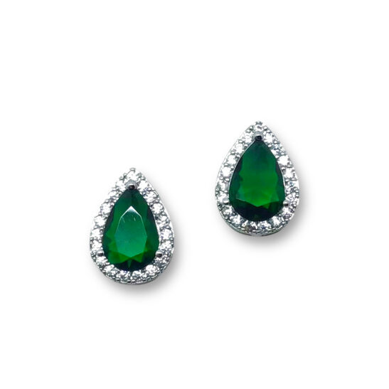 Emerald Stud Earring|Cynthia|Jeanette Maree
