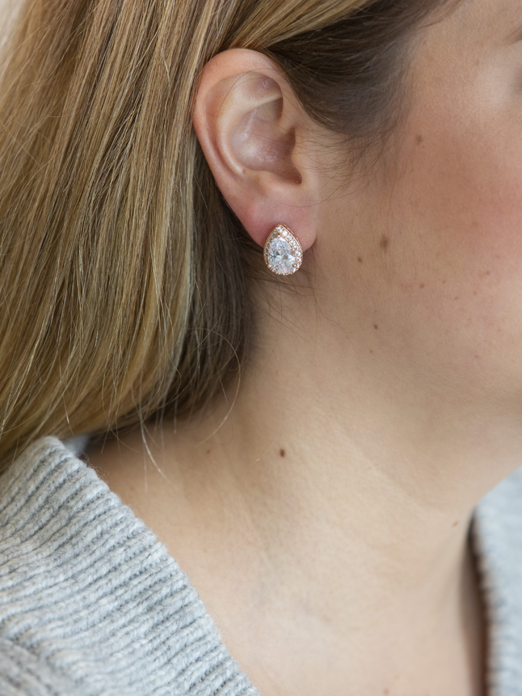 Elegant diamond earrings|Cynthia|Jeanette Maree|Shop Online Now
