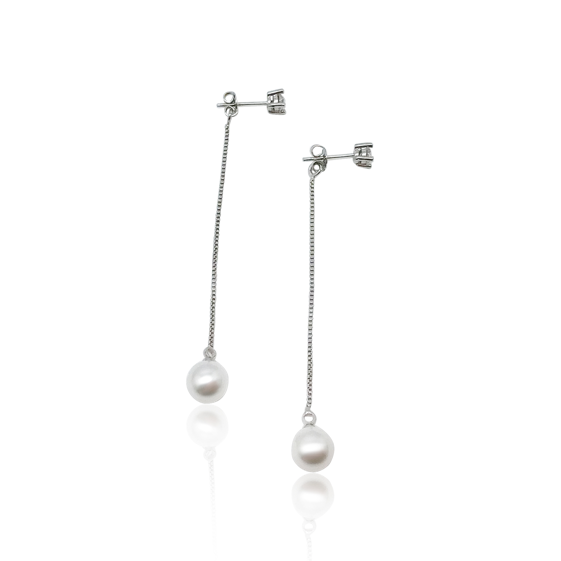 Pearl Crystal Earrings|Maura|Jeanette Maree|Shop Online