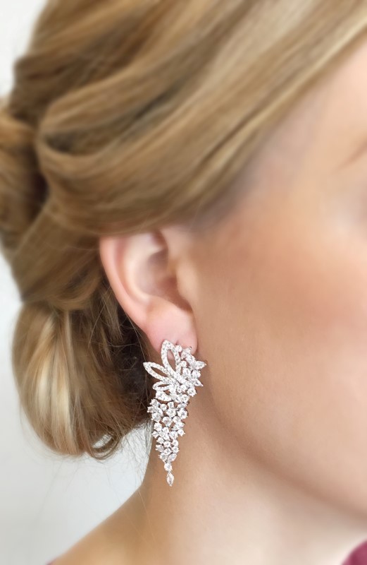 Bridal earrings statement|Dee|Jeanette Maree|Shop Online