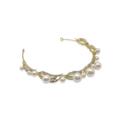 Kimora-Gold Bridal Headband
