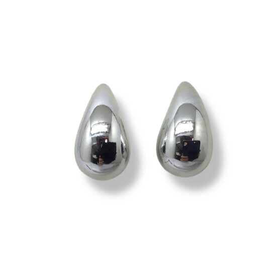 Chunky Silver Drop Earrings|Botega|Jeanette Maree