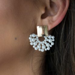 Liana-Pearl Fan Earring