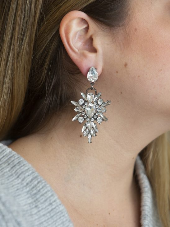 Lydie Crystal Statement Earring |Lydie|Jeanette Maree|Shop Online Now