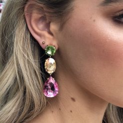Mariah-Green Fashion Statement Earring