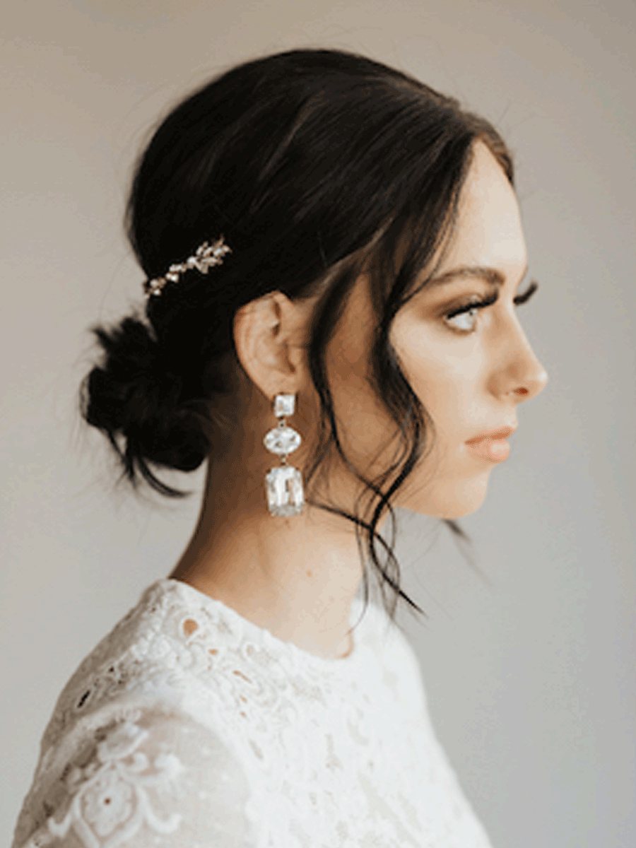 Crystal Hair clip for wedding