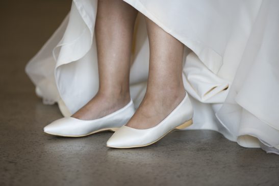 Flat wedding shoes | Frankie I Jeanette Maree |Shop Now Online