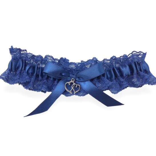 Blue garter for wedding| Kathy I Jeanette Maree|Shop online now