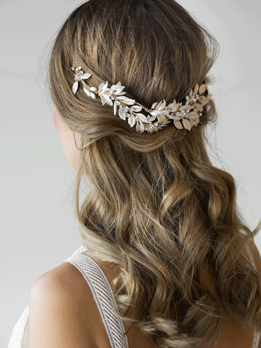Bridal Hairpiece for Back of Hair