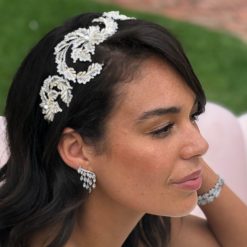 Layla-Bridal Headband Swarovski