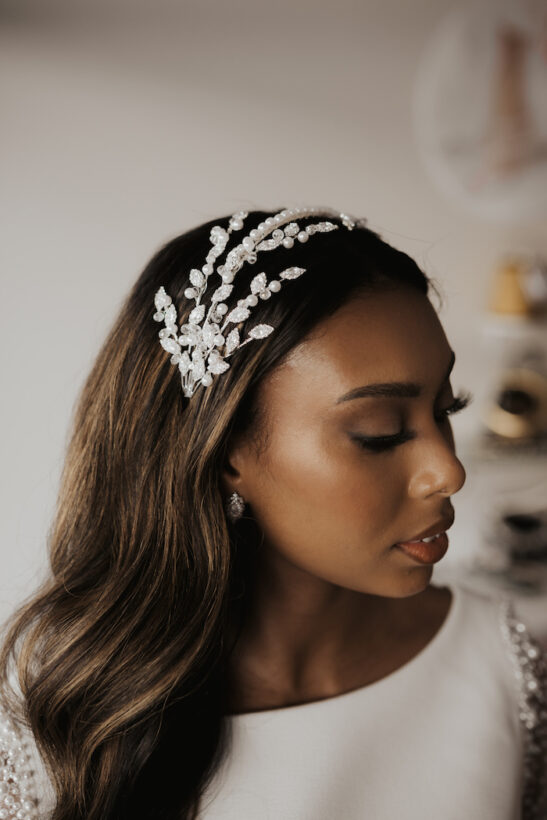 Bridal Headband Pearl|Viola|Jeanette Maree|Shop Online