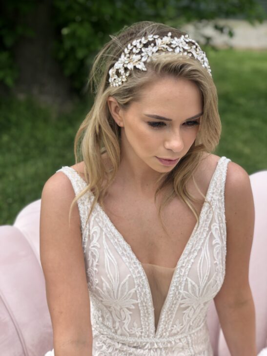 Bridal Headband Swarovski|Esther|Jeanette Maree|Shop Online