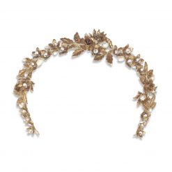 Makayla-Gold Headband For Wedding