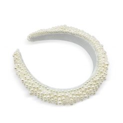 Katheerin-Bridal Headband Pearl