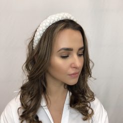 Marylee-White Headband
