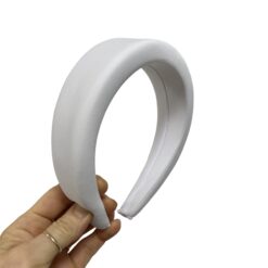 Luna-Padded White Headband