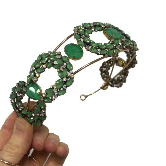 Green And Gold Headband|Amber|Jeanette Maree|Shop Online