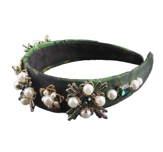Emerald Pearl Headband |Verity |Jeanette Maree |Shop Online Now