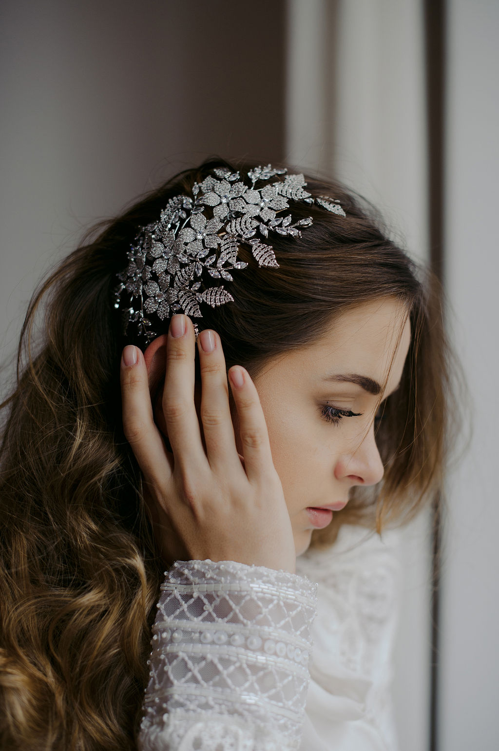 Silver Bridal Headpiece|Baylee|Jeanette Maree|Shop Online