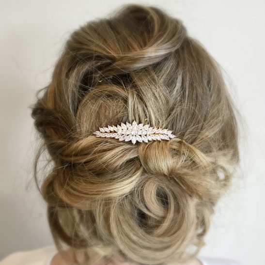 Small Wedding Hair Comb|Rose|Jeanette Maree|Shop Online