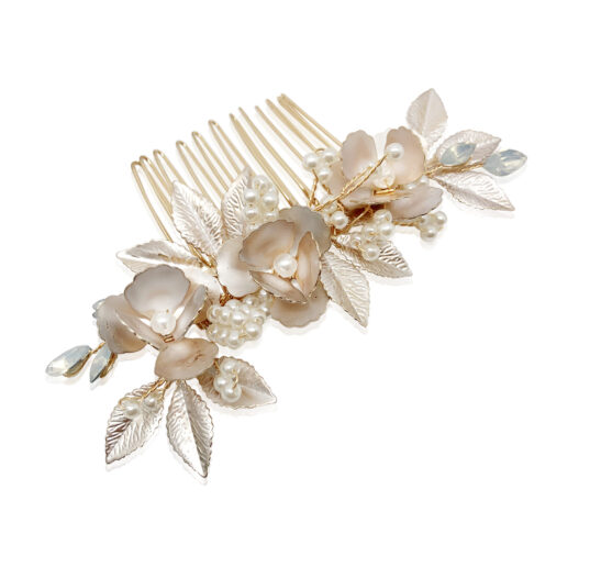 Pearl Hair Comb Bridal|Christine|Jeanette Maree|Shop Online Now