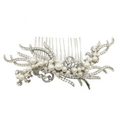 Bass-Freshwater Pearl Hair Comb