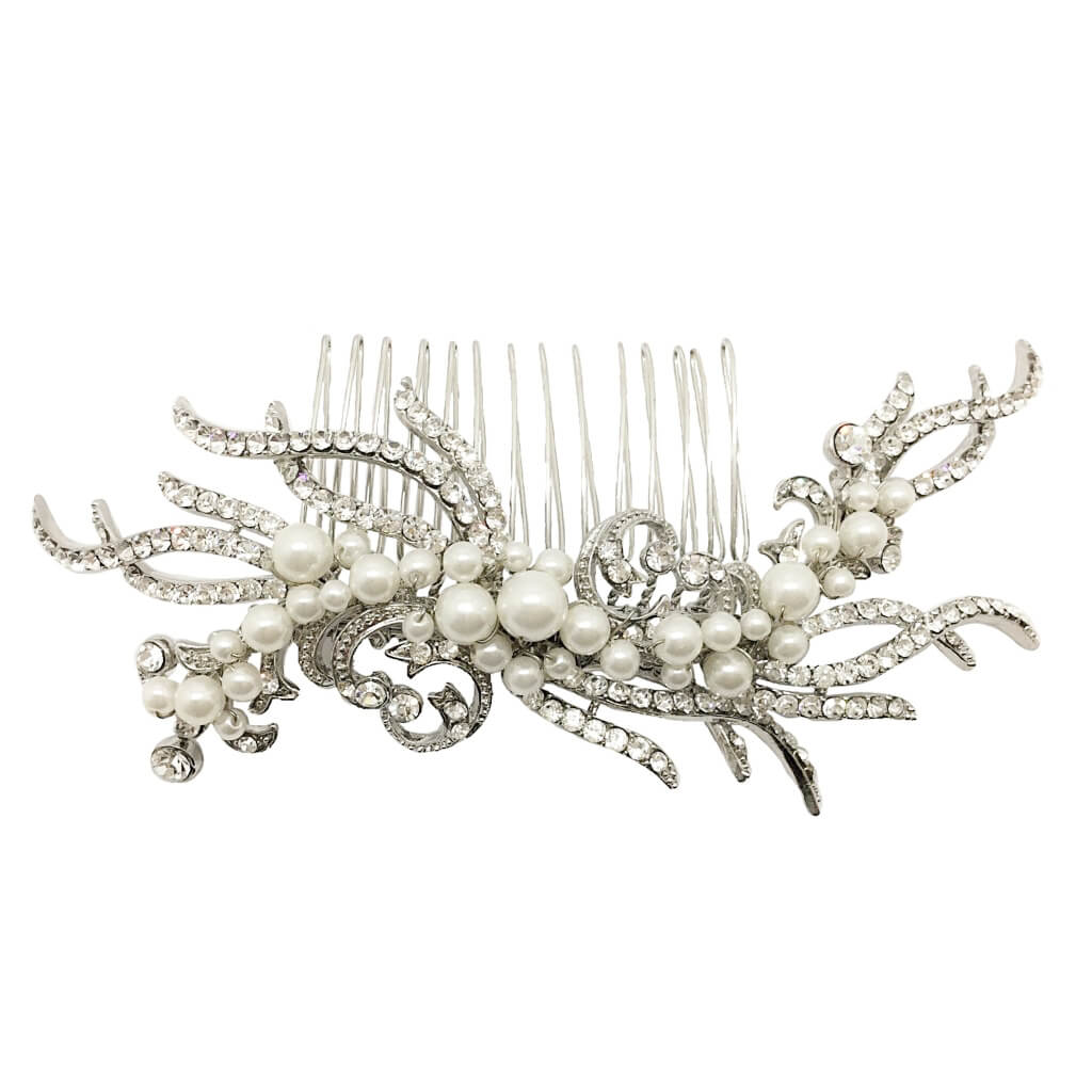 Freshwater Pearl Hair Comb|Bass|Jeanette Maree|Shop Online