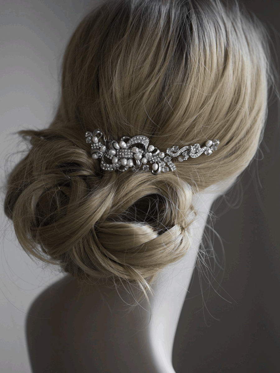 Hair clip for side of hair | Jeanette Maree Bridal Melbourne