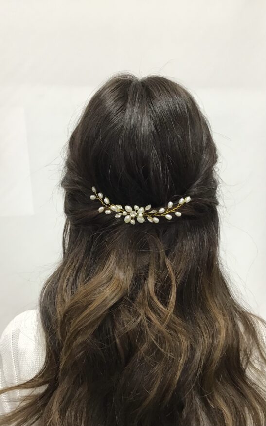 Silver Pearl Hair Clip|Kantuta|Jeanette Maree|Shop Online Now