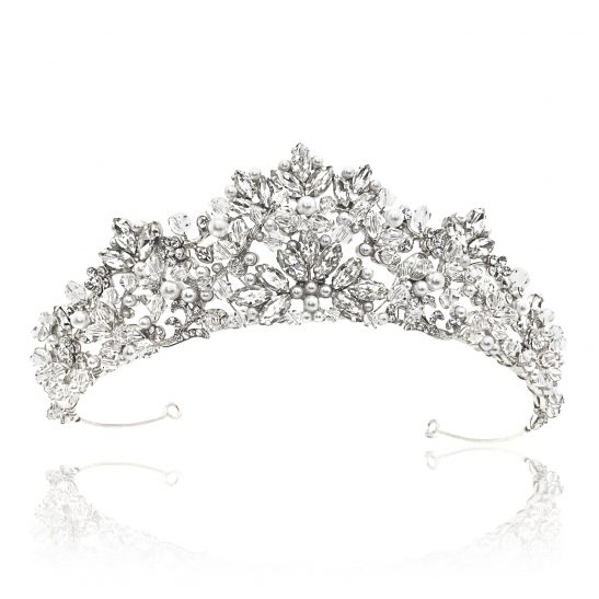 Pearl And Crystal Tiara|Maren|Jeanette Maree|Shop Online