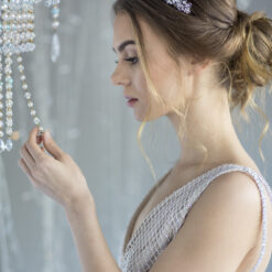 Jasper-Swarovski Crystal Wedding Tiara