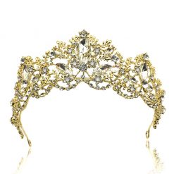 Sapphire-Gold Crystal Crown
