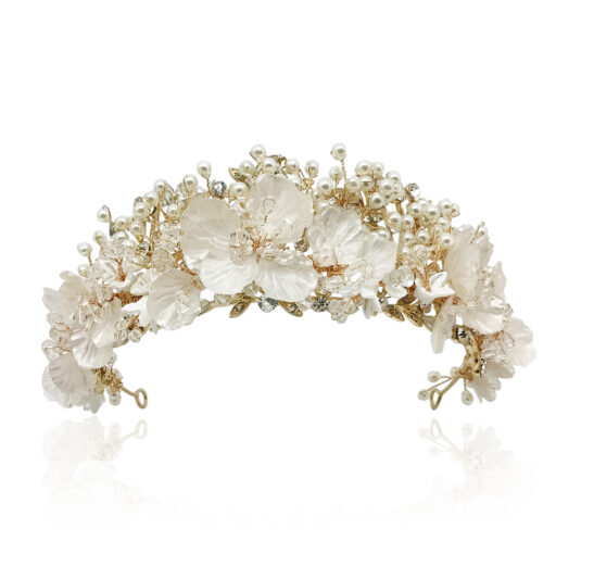 Pearl Flower Crown|Cosette|Jeanette Maree|Shop Online