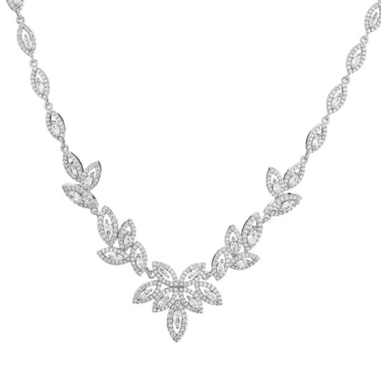 Cubic zirconia necklace| Grecia I Jeanette Maree|Shop online now