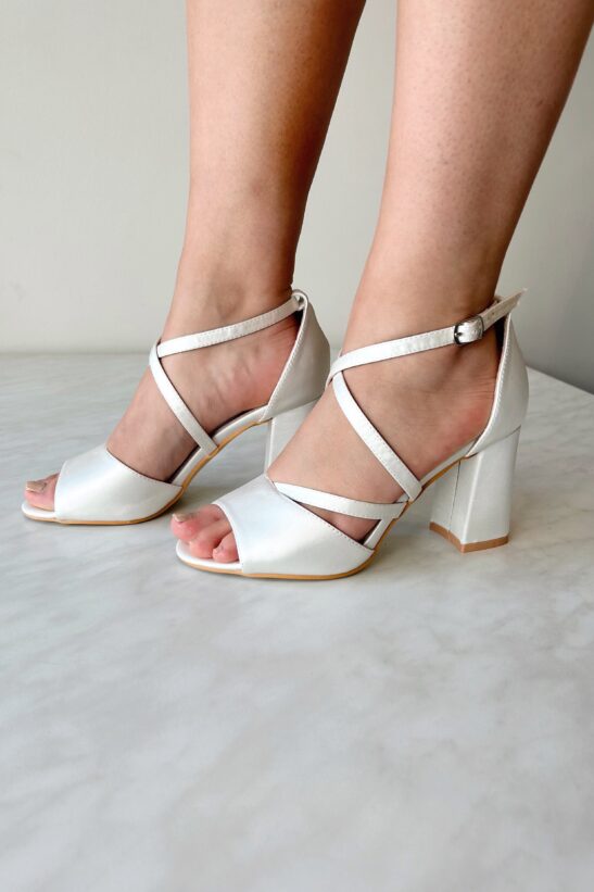 Wedding Block Heels |Isla |Jeanette Maree |Shop Online Now