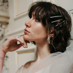 Kinley|Swarovski Hair Clips Wedding