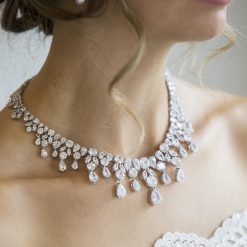 Daney-crystal necklace