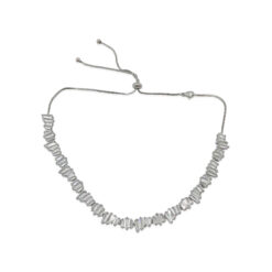 Jivi  –  Silver Bridal Necklace