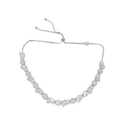 Jivi  –  Silver Bridal Necklace